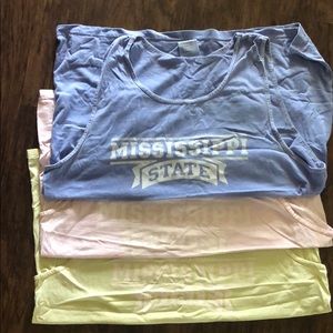 Mississippi state university tank tops